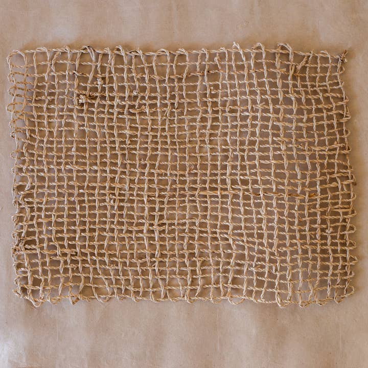 Organic Lifestyle Lef Woven Placemat for wholesale by Chickidee