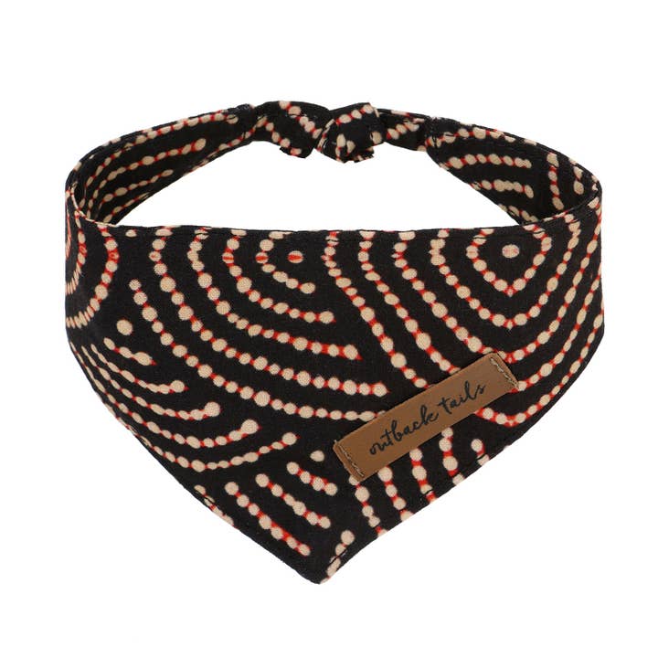 Outback Tails - Wholesale Pet bandana – Dog - Dog Bandana - Fire Country Dreaming