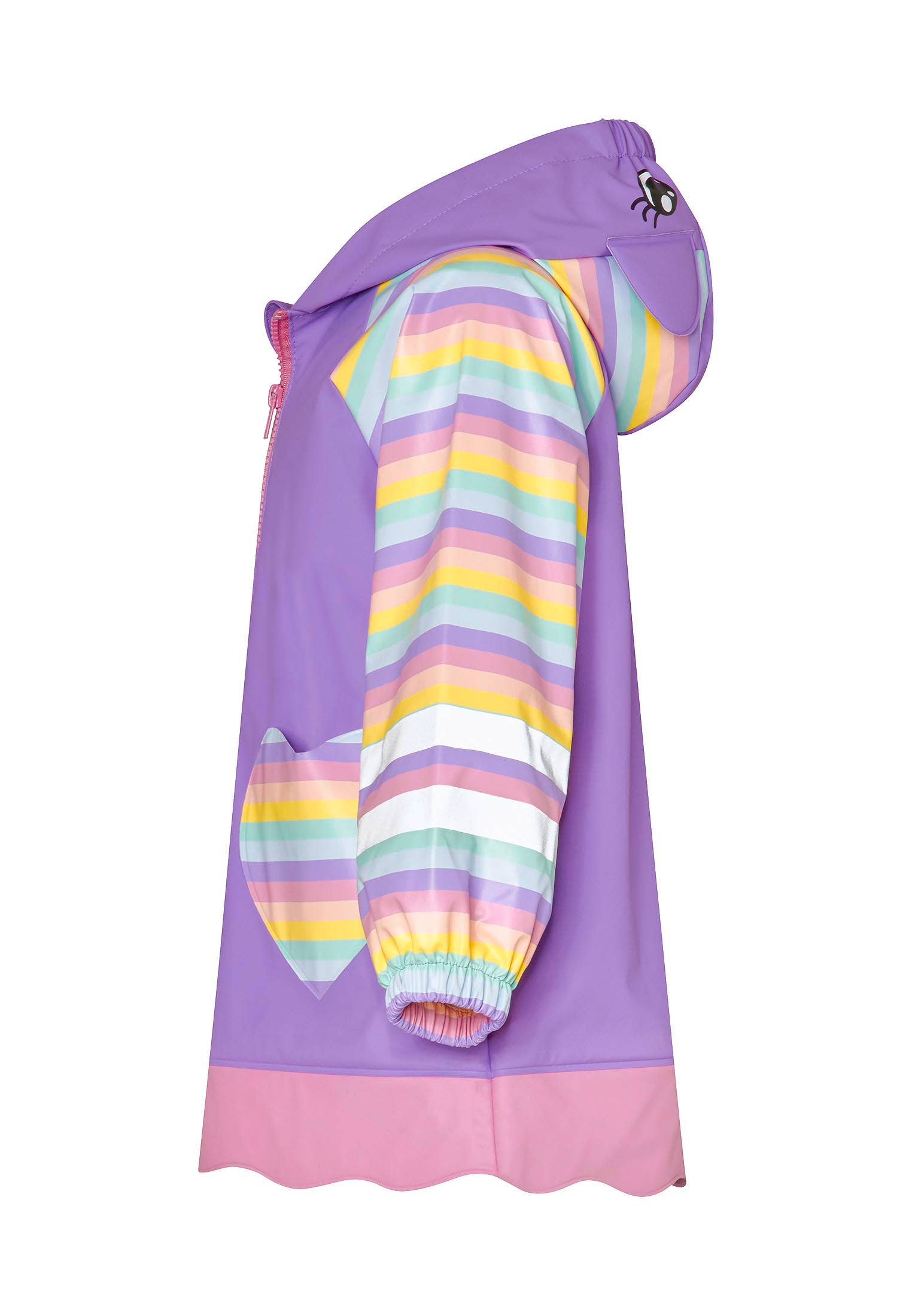 lilac rain coat unicorn for wholesale on Faire2