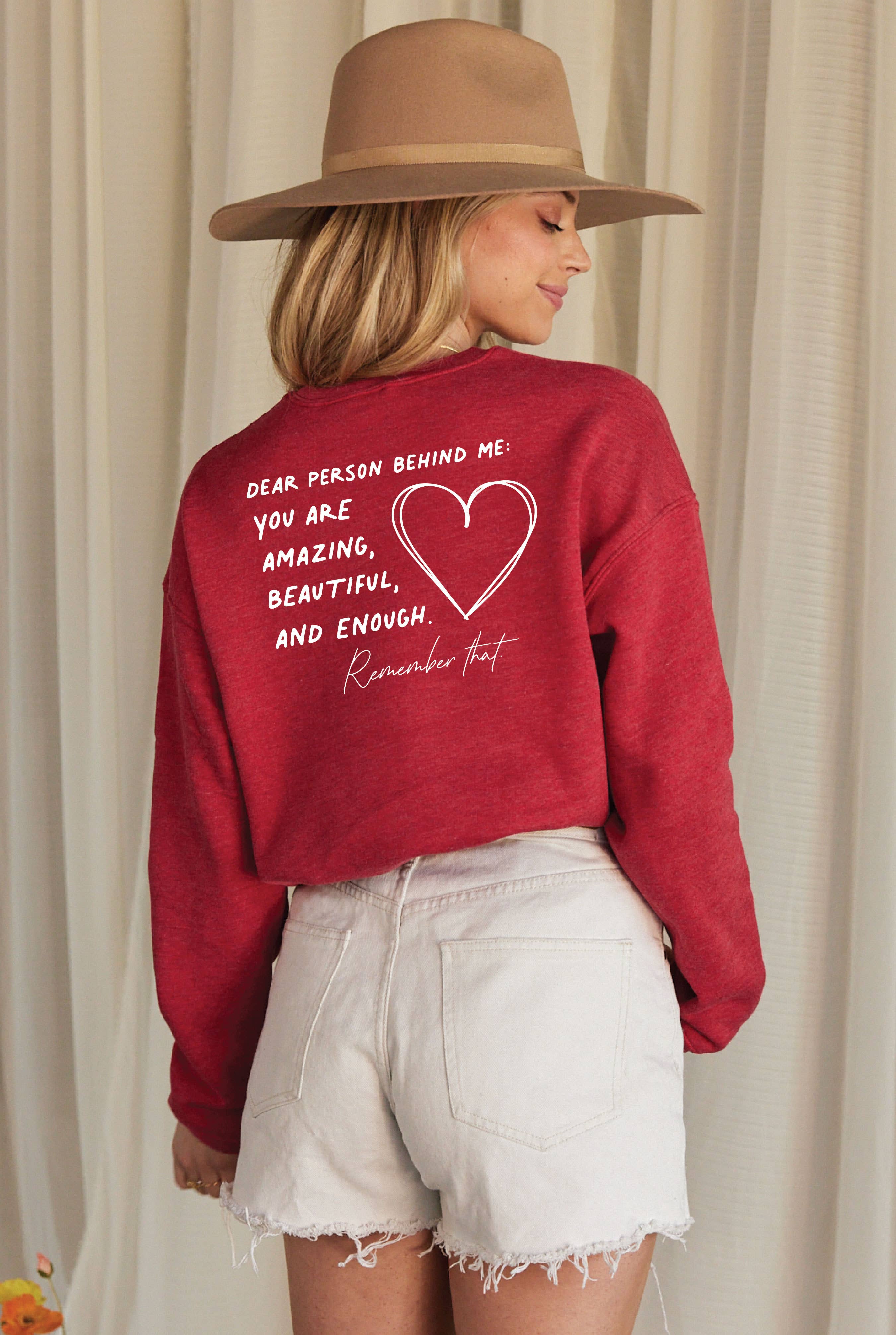 OAT COLLECTIVE - Wholesale Graphic Sweatshirt - Women's - YOU MATTER Graphic Sweatshirt3