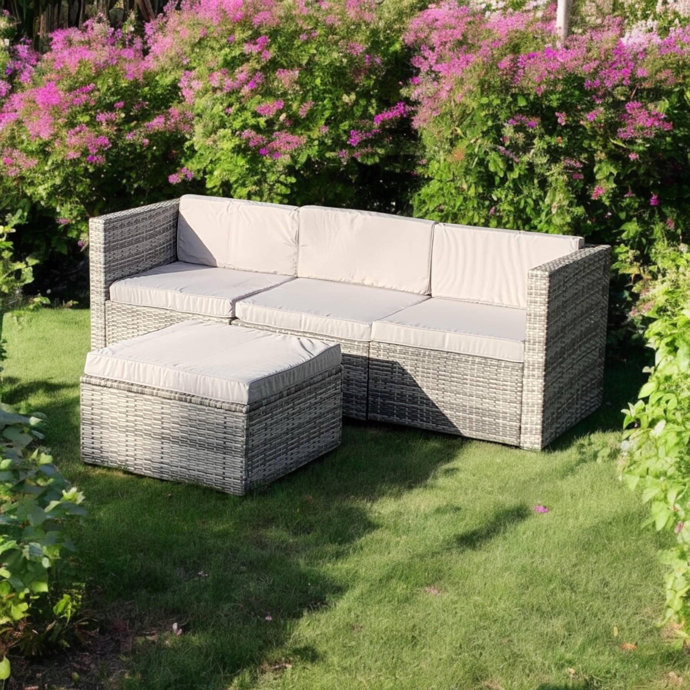 Minster Stylish Living Ltd - Venta al por mayor Conjuntos de patio - Conjunto de sofá de ratán0