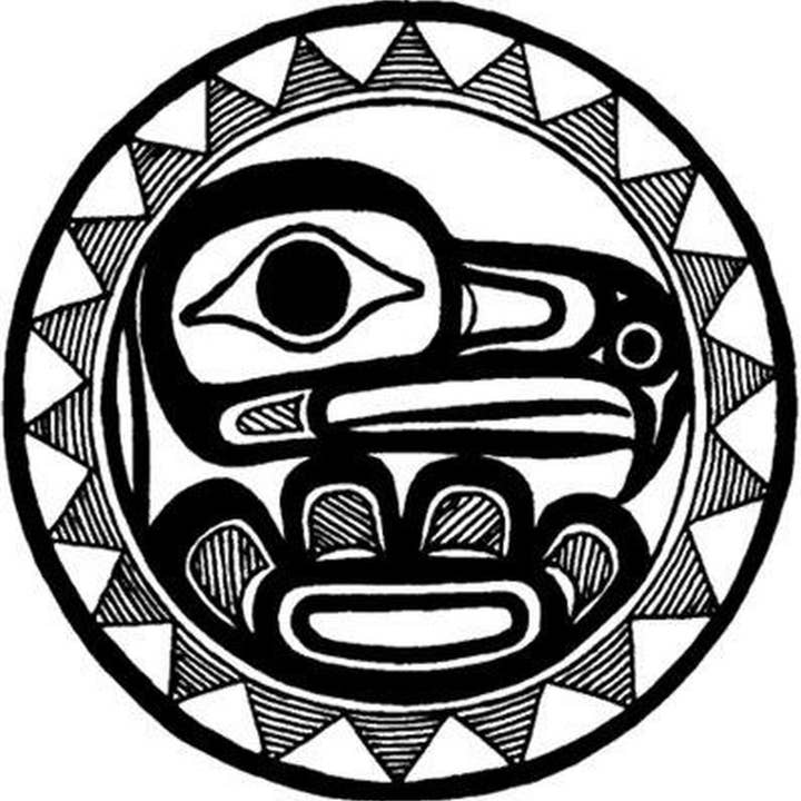 Eagle Medallion - Cling Mount for wholesale by Emerald Creek Craft Supplies