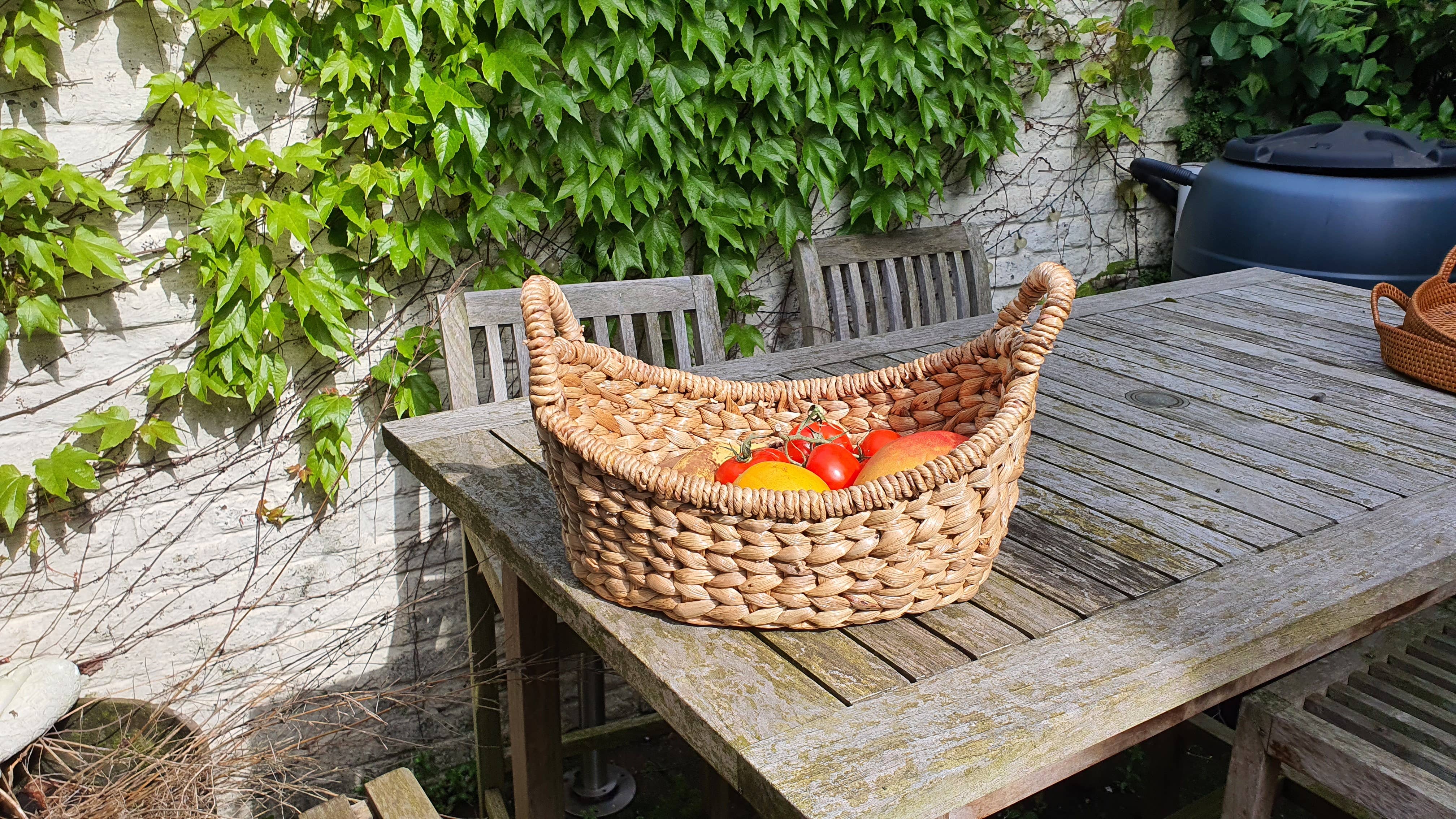 DUA - Wholesale Basket - Fruta Waterhyacinth Fruit Basket Handmade2