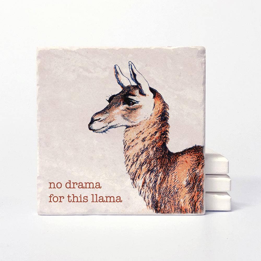 Versatile Coasters Canada - Wholesale Coasters - No Drama Llama Coasters0