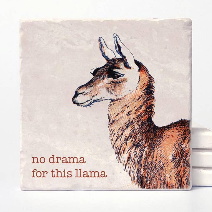 Versatile Coasters Canada - Wholesale Coasters - No Drama Llama Coasters
