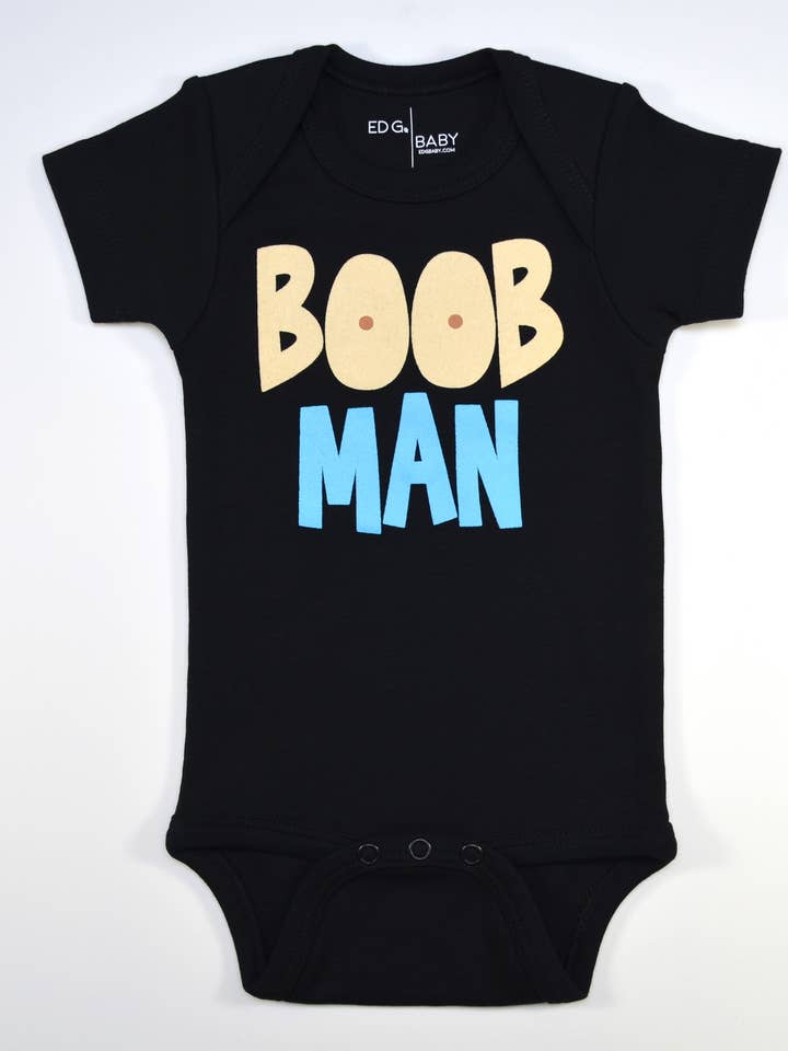 Boob Man Bodysuit for wholesale by Ed G Baby