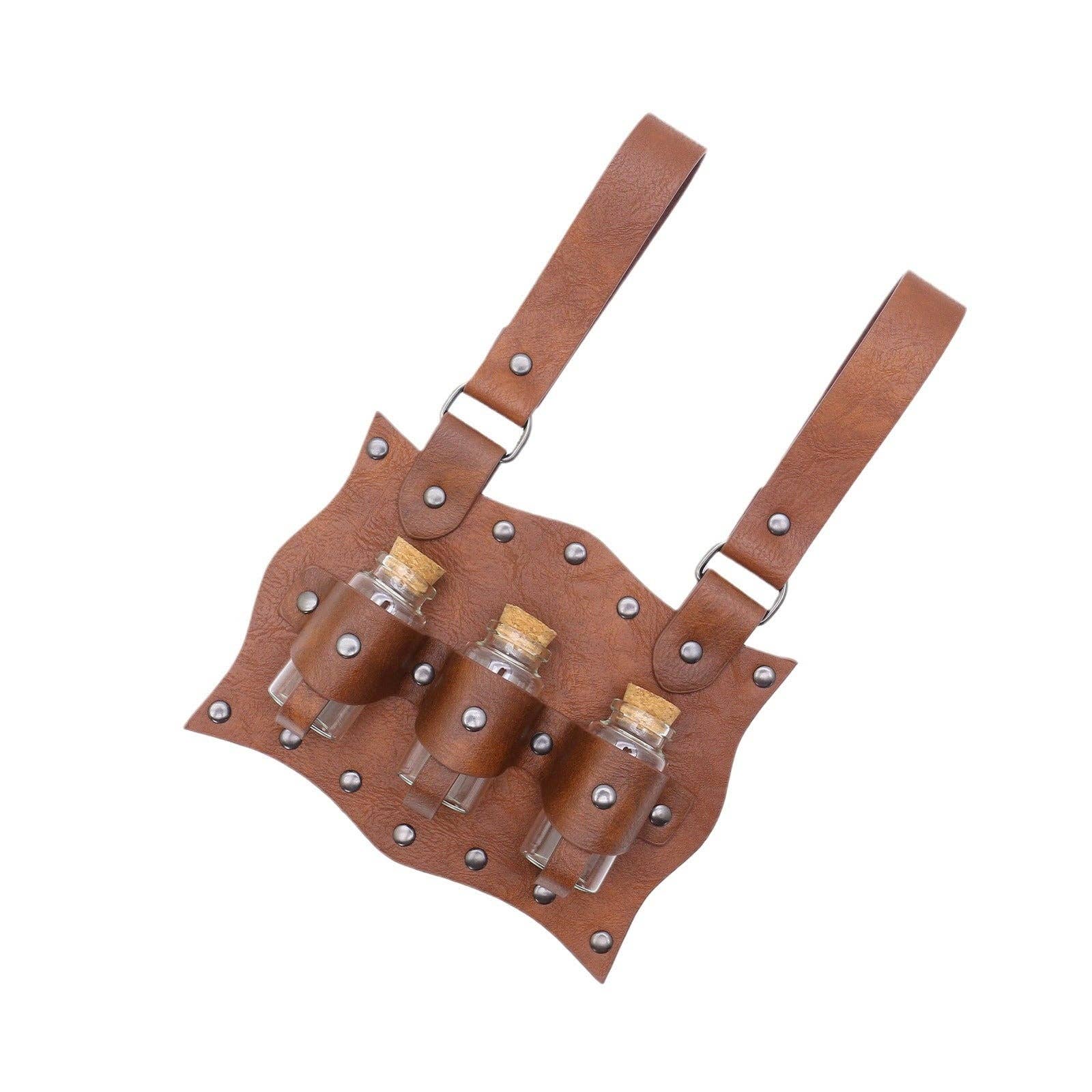 SALINA TRADING INC – Großhandel Kostüm – Damen – Mittelalterliches Trankflaschen-Kostümset für Halloween12