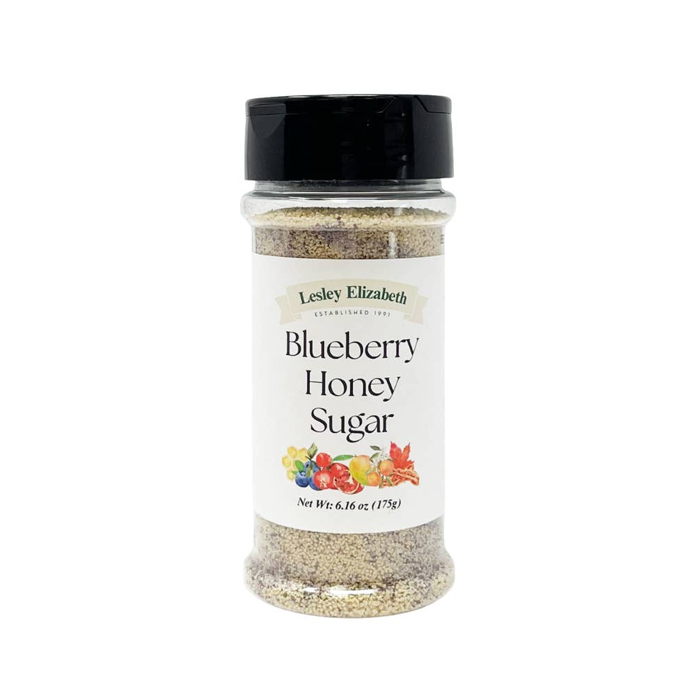 Hongar Farms - Wholesale Sugar/Sweetener - Lesley Elizabeth Blueberry Honey Sugar (250mL PET)