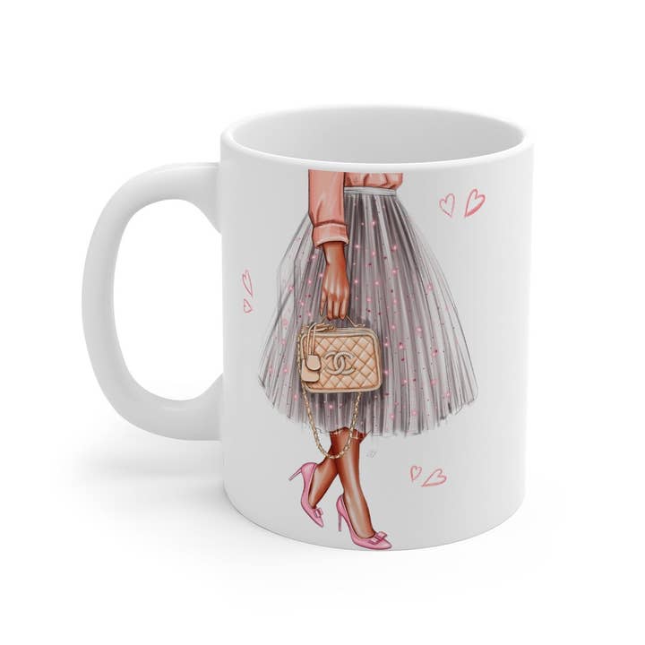 Afrocentric Classy Woman Coffee Mug for wholesale by M&K Creative Designs