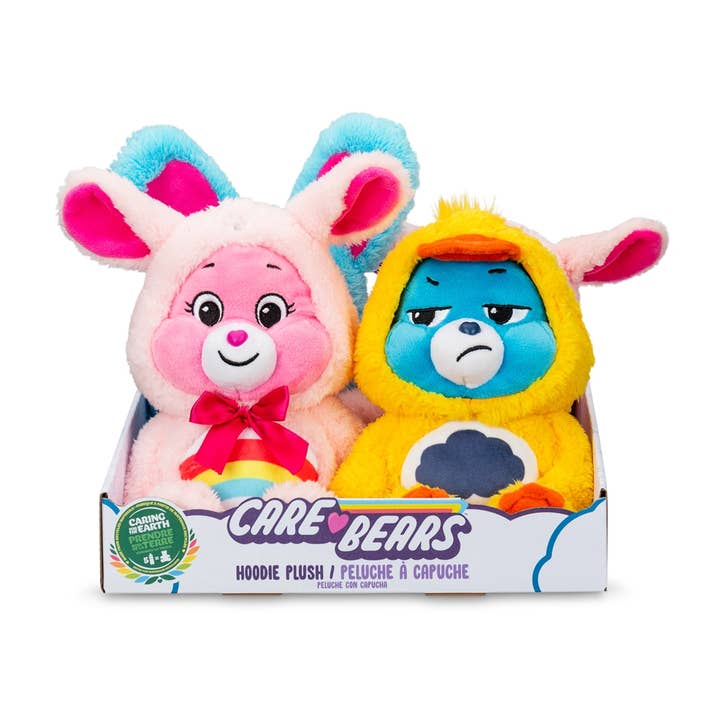 Care Bears Hoodie Fun Size Plush Easter Tray for wholesale by Basic Fun! UK