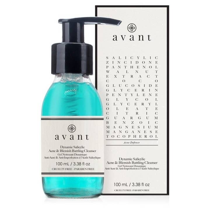 Avant Skincare - Wholesale Facial Cleanser - Dynamic Salicylic Acne & Blemish Battling Cleanser