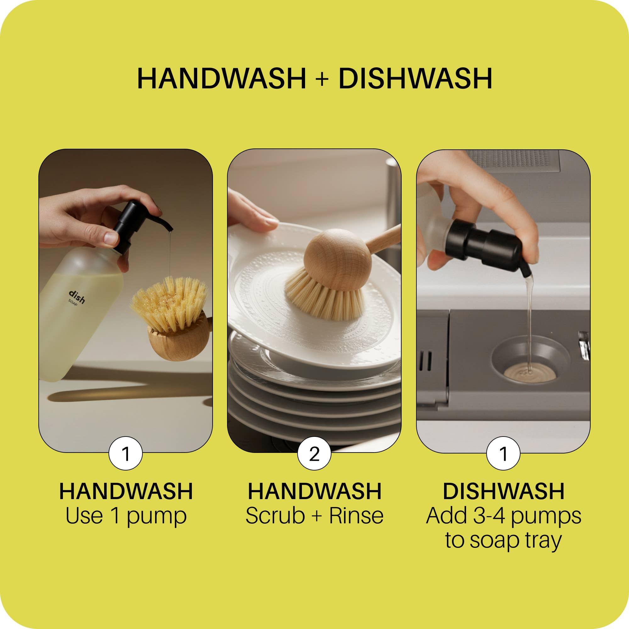 Everneat - Wholesale Dish Soap - Dish Soap (Glass Bottle)7