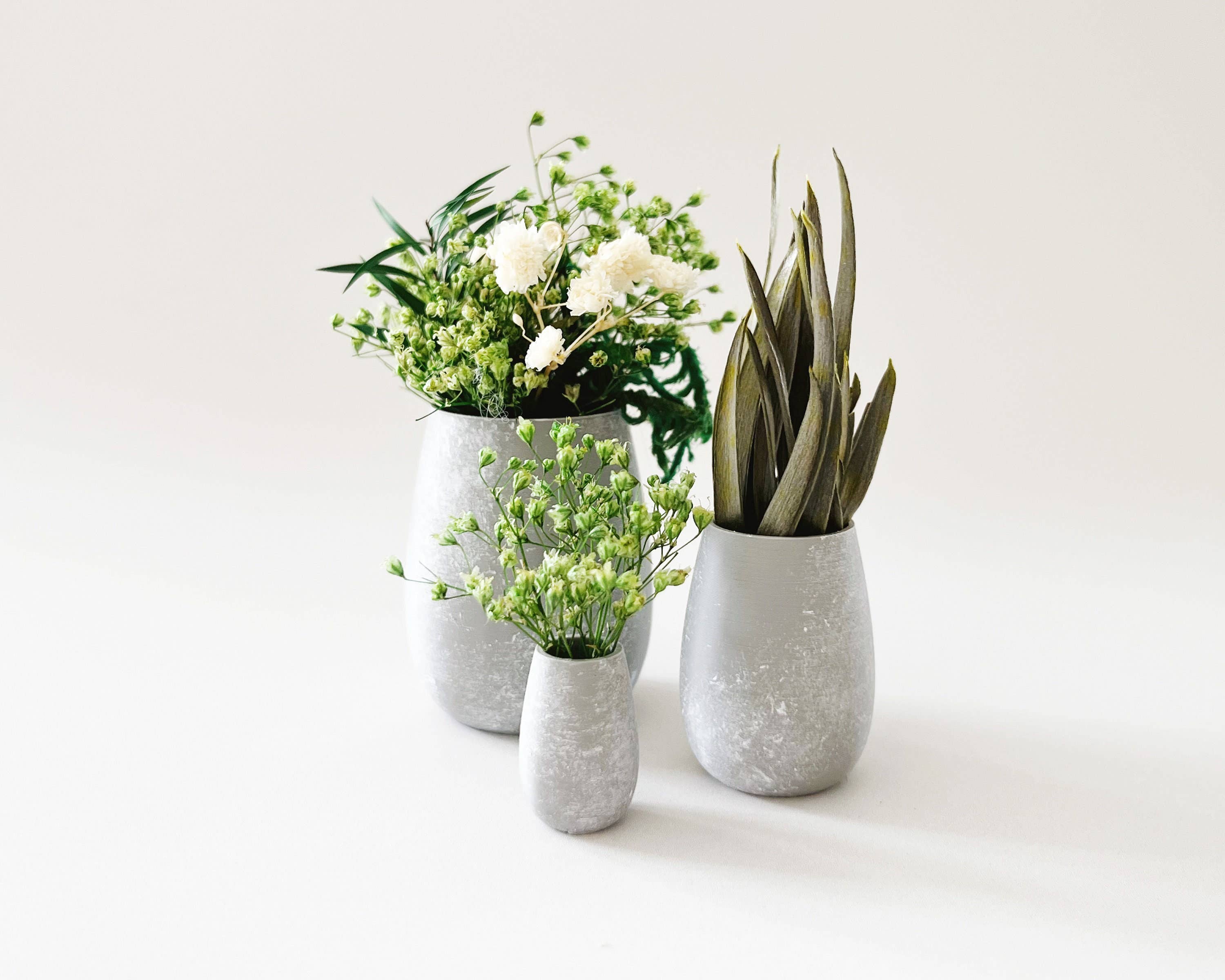 Miniette - Wholesale Decorative Tabletop Object - Miniature Dollhouse Plants: Set of 3