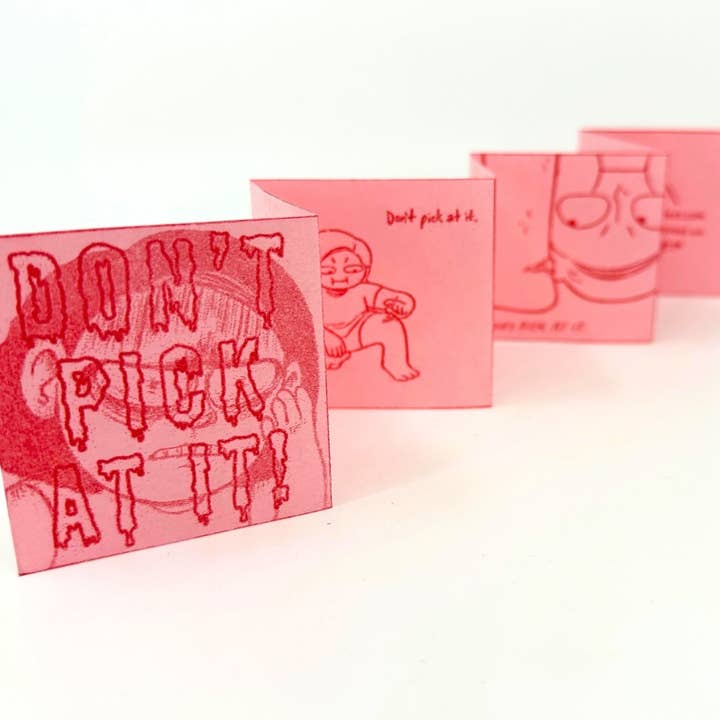 DON'T PICK AT IT! // COMIC ZINE for wholesale by Mo McMasters