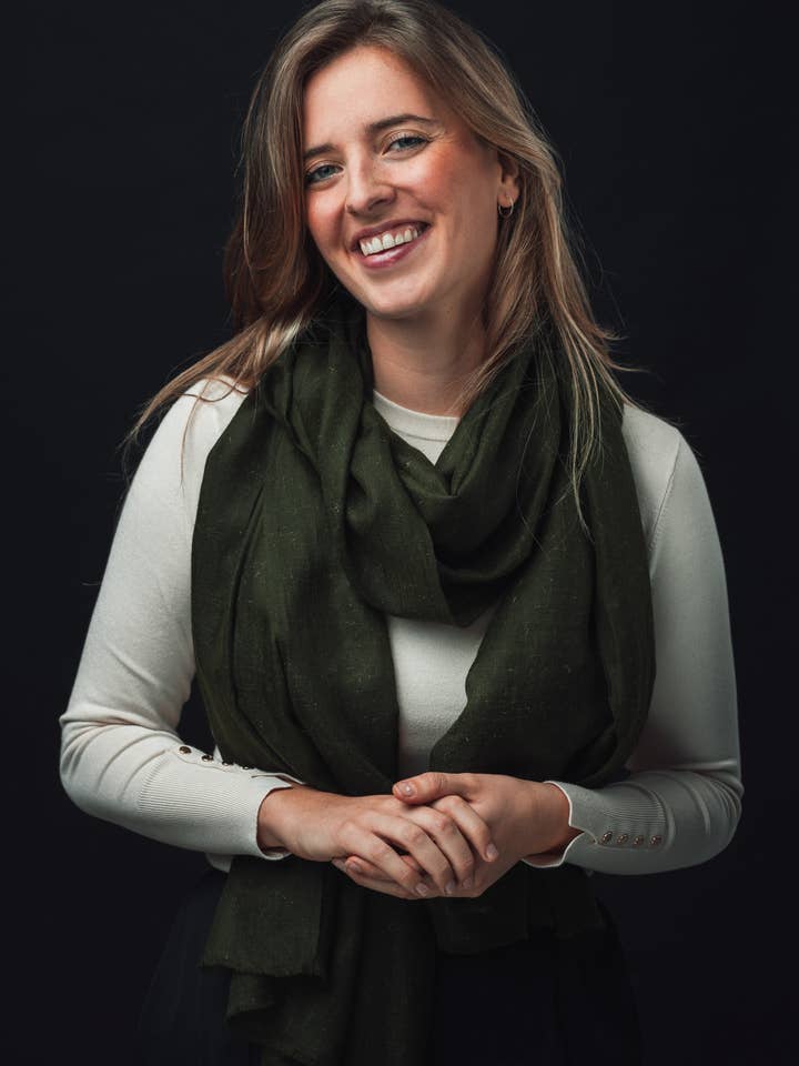 Pashmina Verde para venta al por mayor de puur pashmina