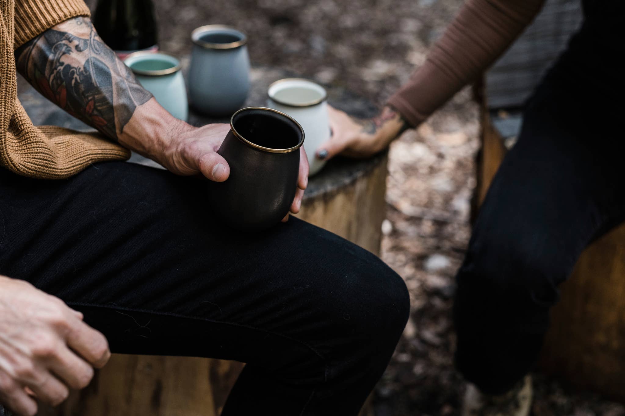 Barebones - Vente Verre/tasse - Gobelets en émail (lot de 2)1