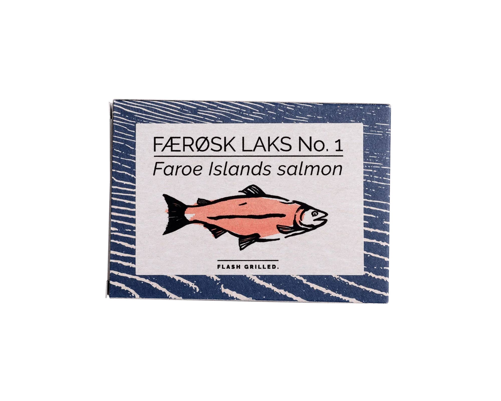FANGST - Wholesale Tinned Fish - Fangst Færøsk Laks No. 1 Flash Grilled Salmon 110g