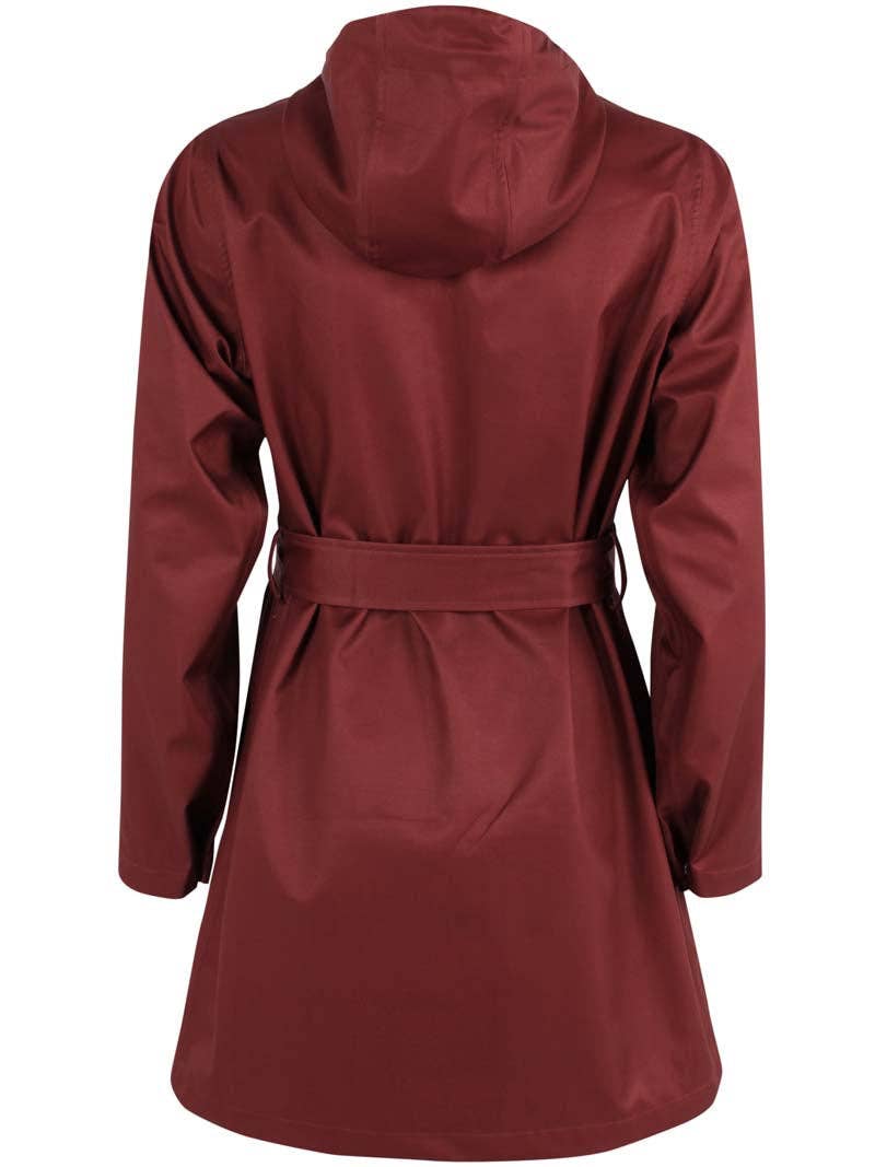 Danefae København - Wholesale Raincoat - Women's - Danerainlover Raincoat Dark Brick4