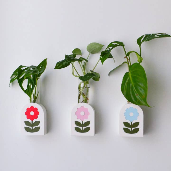 LindaMakess - Wholesale Vase - Flower Power Propagation Vase *NEW COLORS ADDED