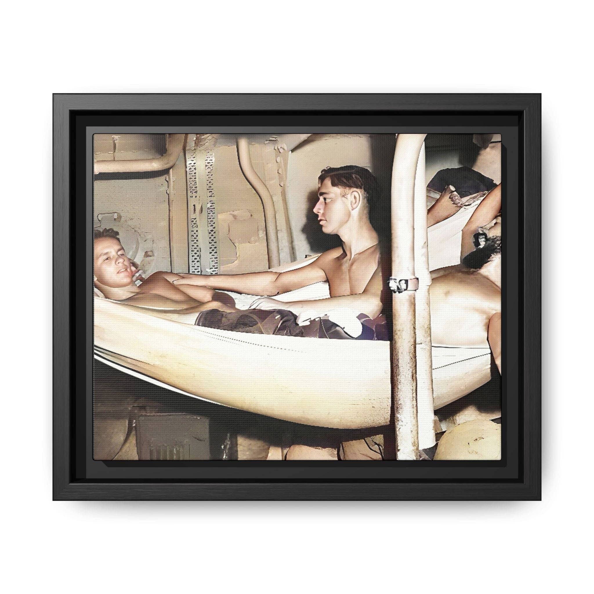 Walt & Pete - Wholesale Photograph - hommes 004 | Framed Vintage Photo - Matte Canvas0