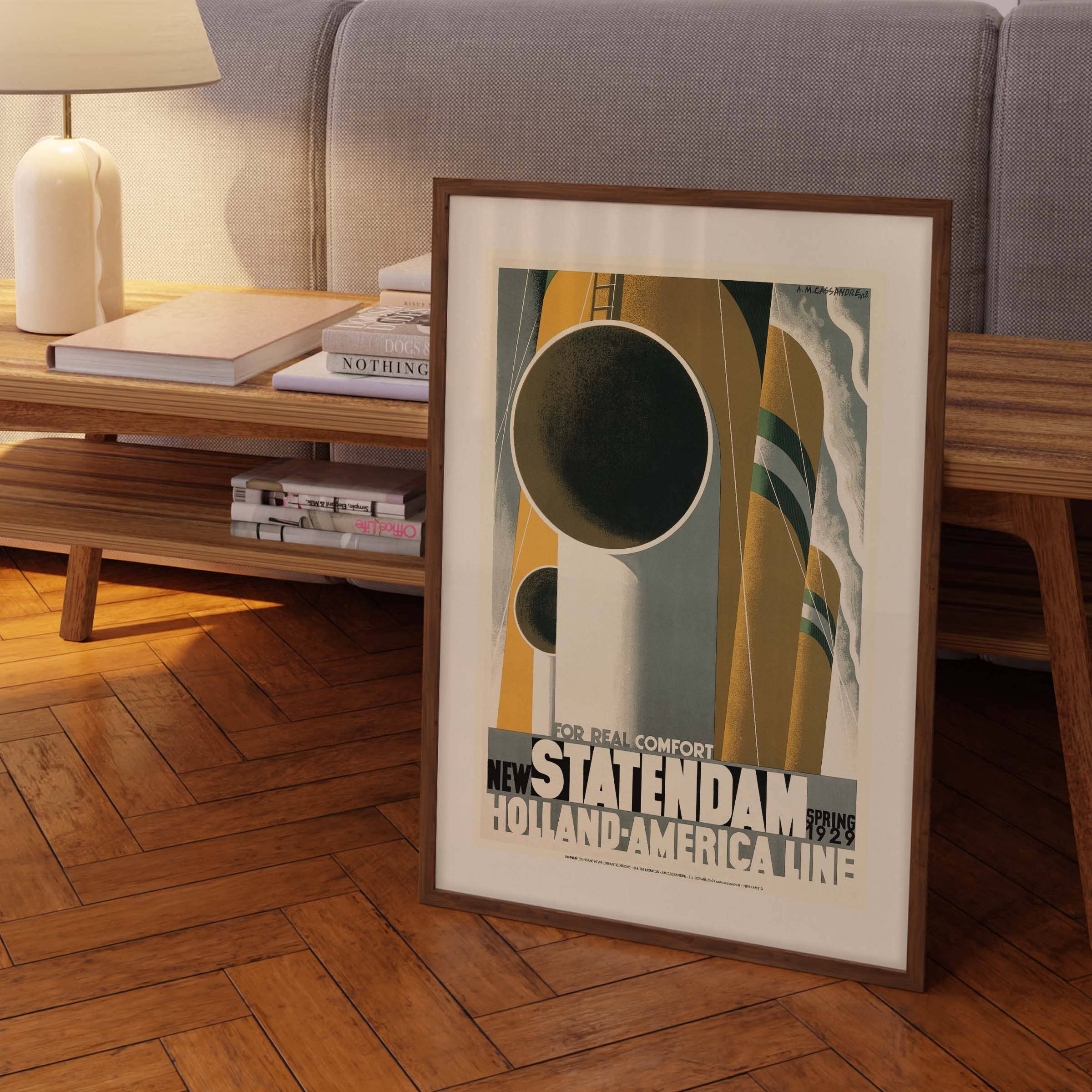 Oneart - Wholesale Poster - Cassandre Statendam Poster - AMC00135