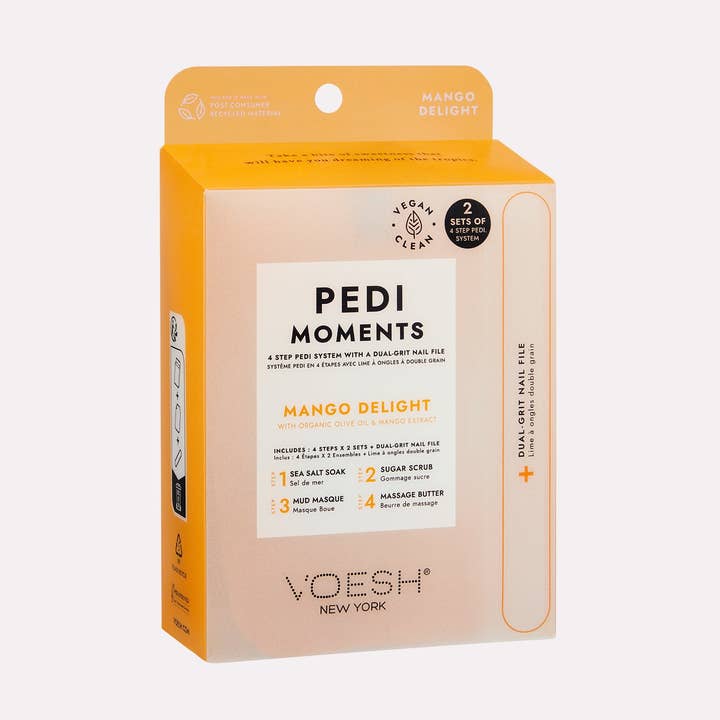 Pedi Moments Duo - Mango Delight for wholesale by VOESH New York
