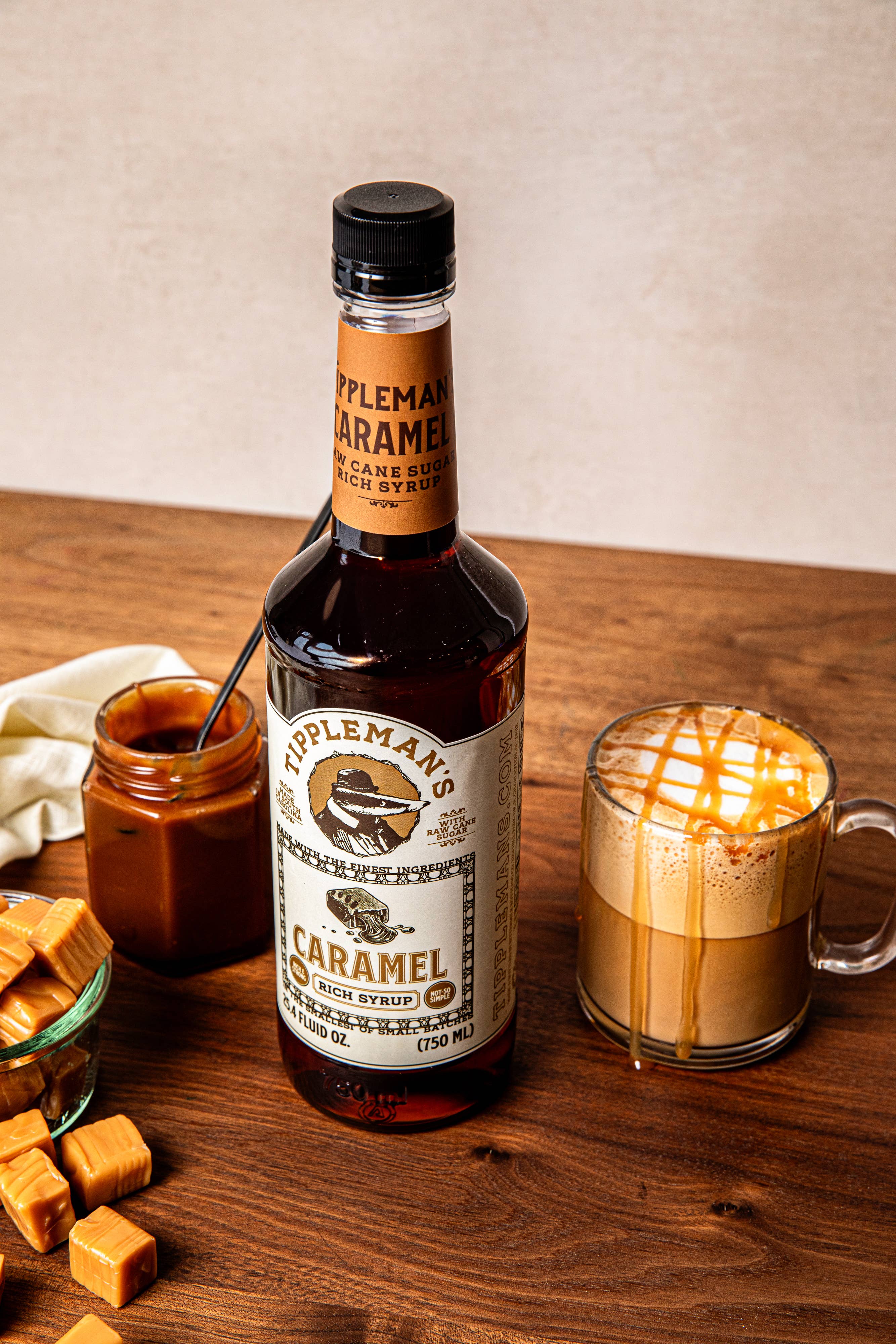 Bittermilk Bottling Co. – wholesale Flavoured syrup – Caramel Syrup - Coffee Syrup 750ml/25.4 fl oz1