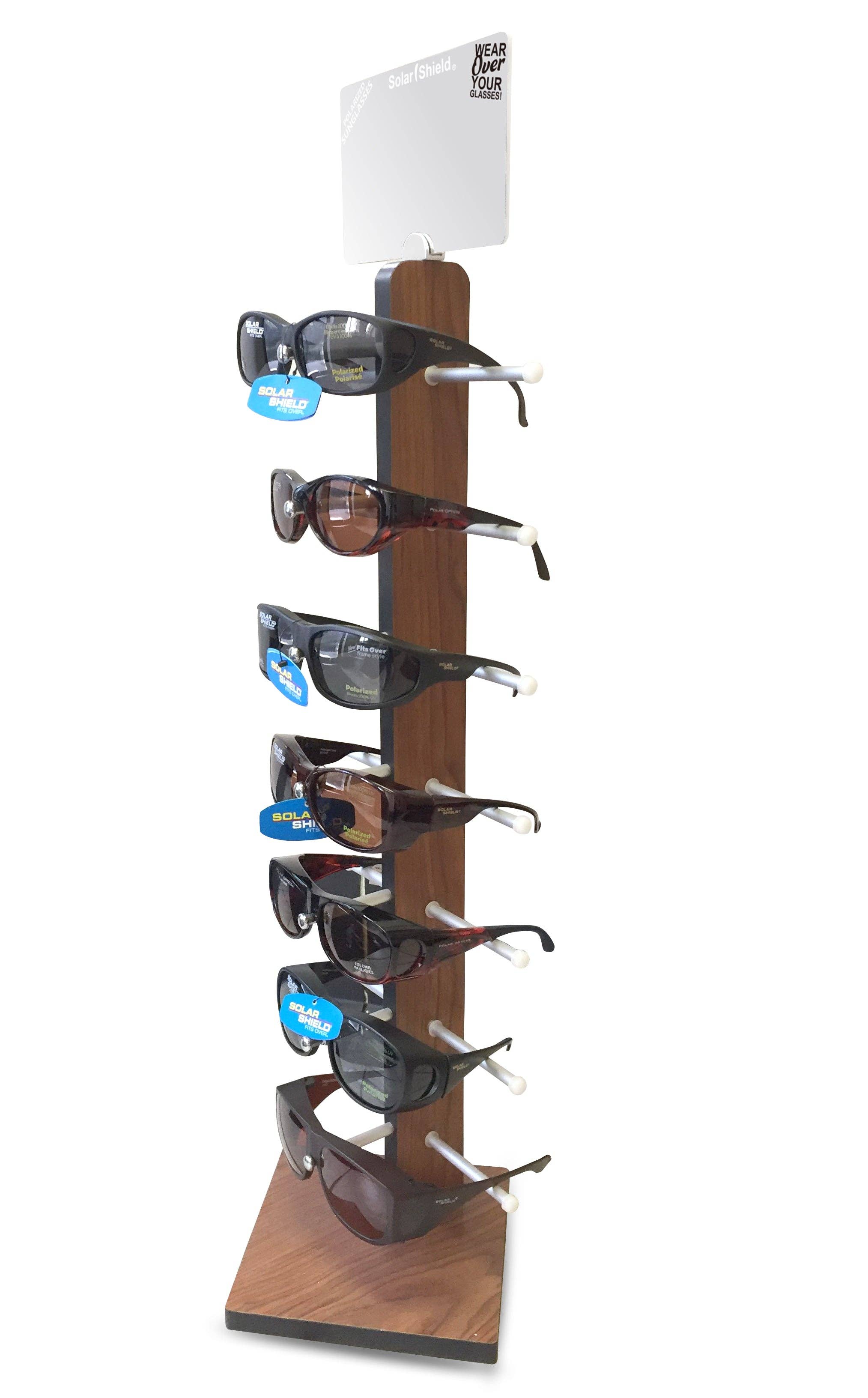 Apollo Eyewear - Wholesale Retailer Display Stand/Case - Wood Counter Display 1