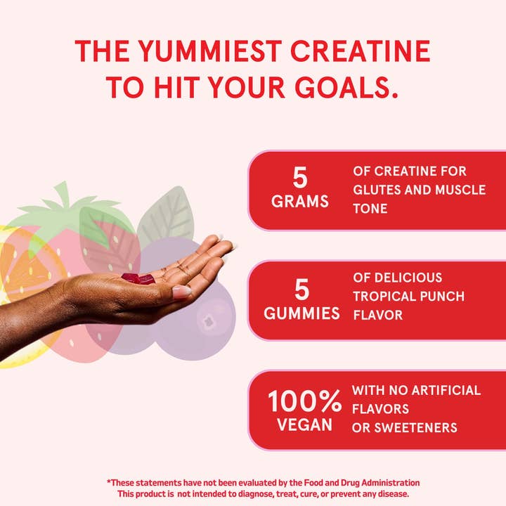 Naomi's Happy Place Shop - Wholesale Oral Supplement/Vitamin - Creatine Gummies2