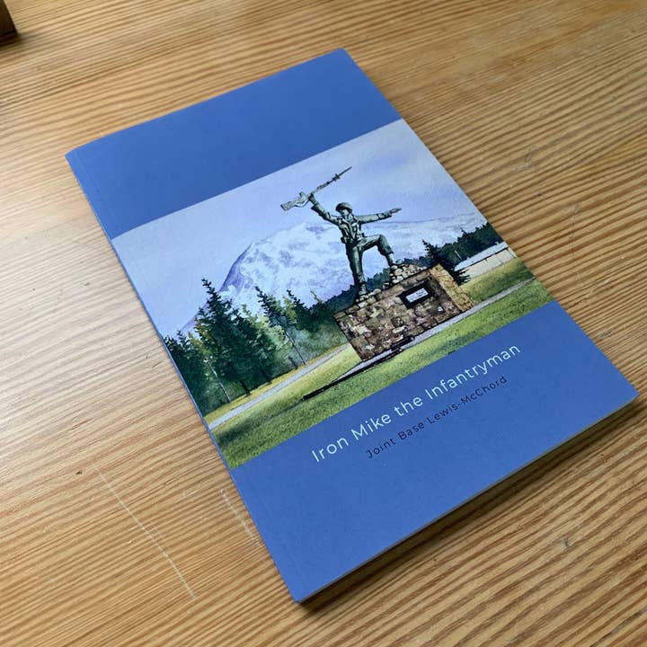 Libreta Iron Mike the Infantryman: cuadrícula de puntos, en blanco o con líneas para venta al por mayor de CMarie Northwest