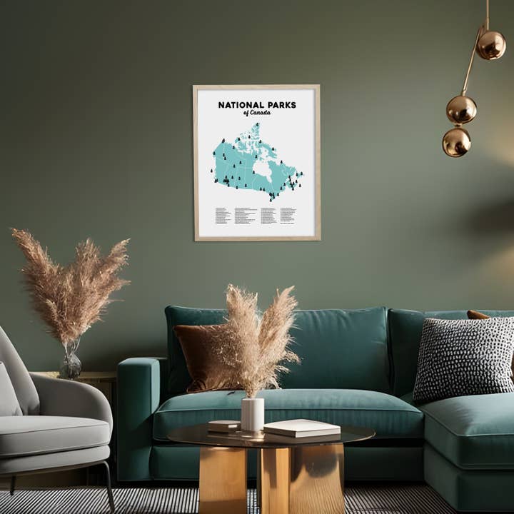 Parchi nazionali del Canada Print per la vendita all'ingrosso da parte di Wildly Supply Co.