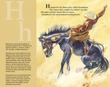 Sleeping Bear Press - Wholesale Book - Kids - C is for Cowboy: A Wyoming Alphabet Picture Book3