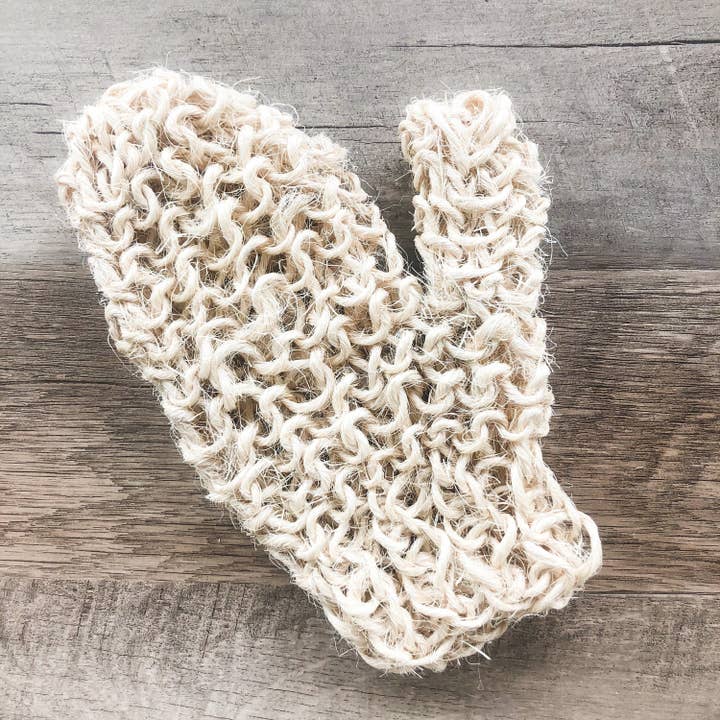 Smile Boutiques – Großhandel Peeling-Handschuhe/-Fäustlinge – Natürlicher Sisal-Badehandschuh - Bio-Peeling-Handschuh