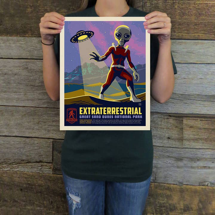 Stampa artistica Great Sand Dunes NP: Extraterrestrial (Legends) per la vendita all'ingrosso da parte di Anderson Design Group