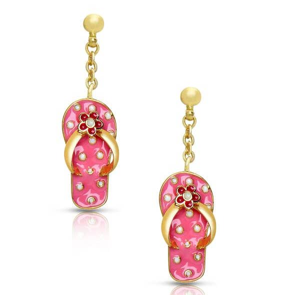 Flip-Flops Drop Earrings for wholesale by Lily Nily