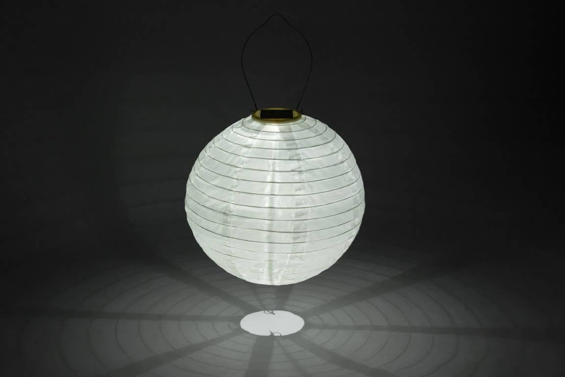 Allsop Home & Garden - Wholesale Outdoor/Lawn Light - Soji Original 12" Globe Solar Lantern - White5