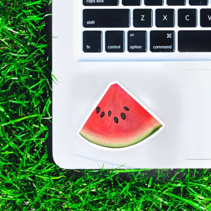 Watermelon Sticker | Summer Vinyl Sticker for wholesale by blonde birdie