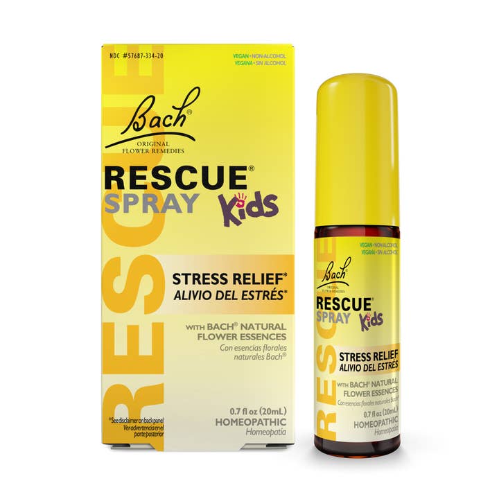 Bach RESCUE Kids Spray, Stress Relief for Children, 20mL for wholesale by RESCUE & Bach Original Flower Remedies