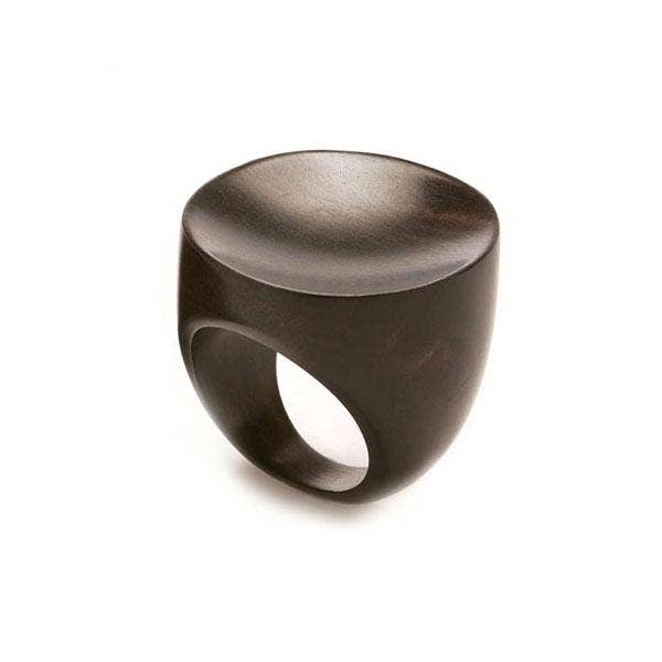 BRANCH JEWELLERY – wholesale Cocktail/statement ring – Black wood Statement Cocktail Ring jewelry gift for women
0