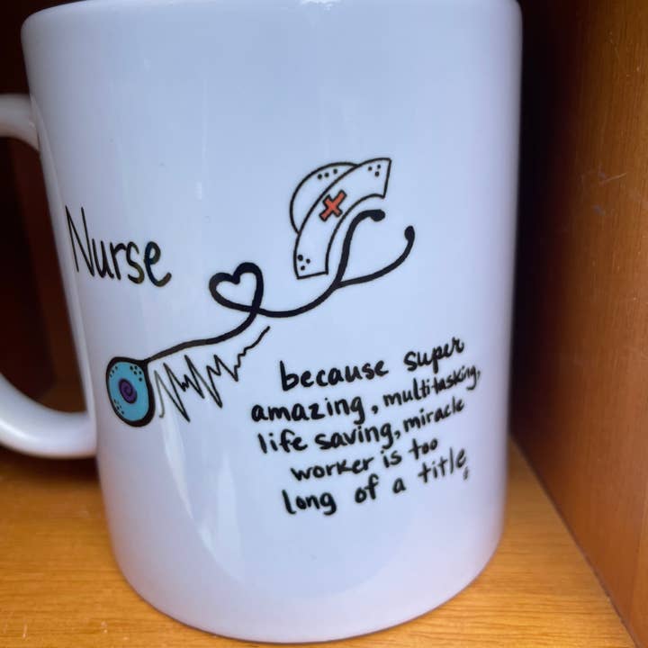 Back Bay Designs – wholesale Kaffekoppar – Sjuksköterska mugg