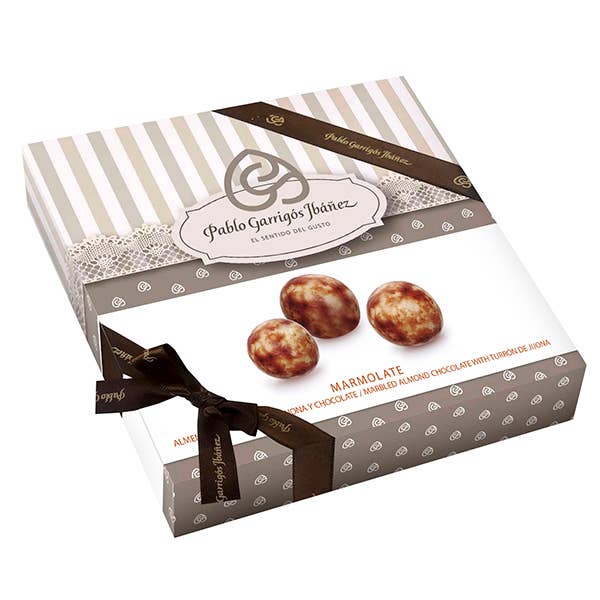PABLO GARRIGÓS IBÁÑEZ - Wholesale Chocolate Box - Marmolate Bonbons with Jijona Nougat Chocolate
