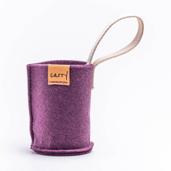 Filtväska för vattenflaska - CARRY Bottle Sleeve MAUVE 0,4l för wholesale av Carry Bottles
