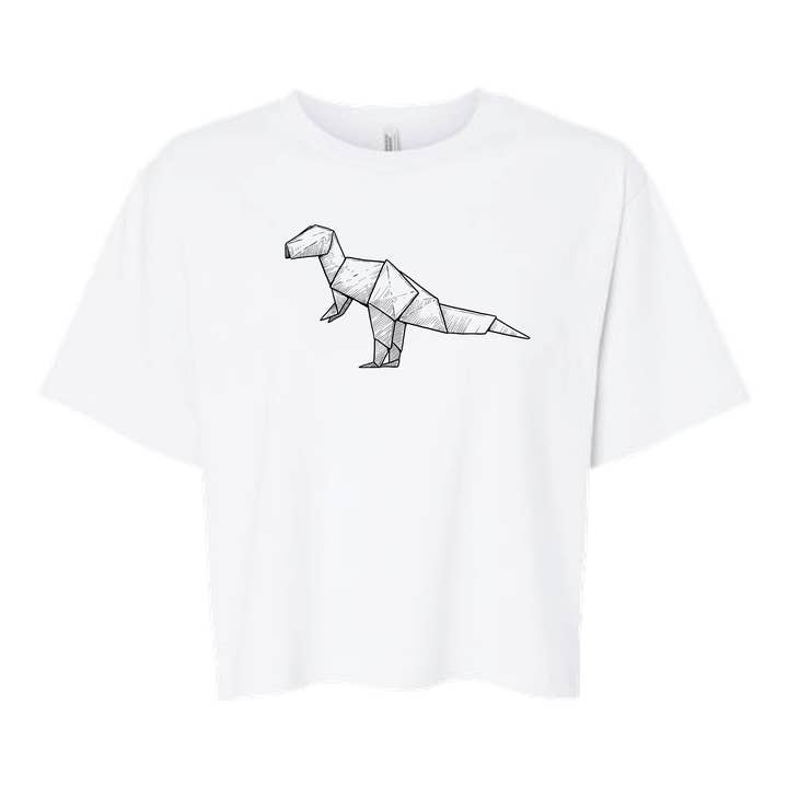 T-shirt Origami T-Rex pour la vente par and - ashley nicole designs