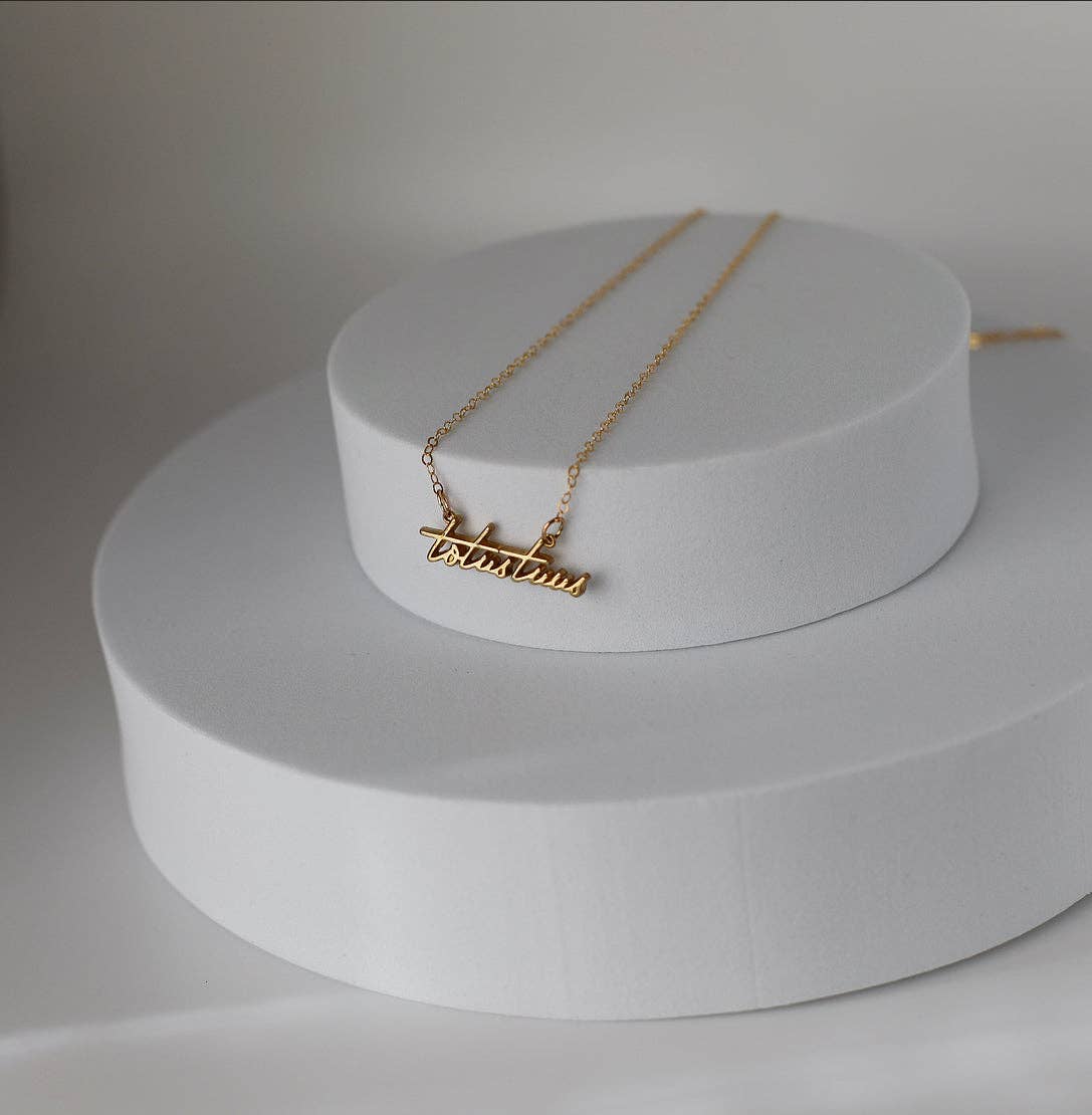 Naomi's Happy Place Shop - Wholesale Halskettinghanger - Totus Tuus7