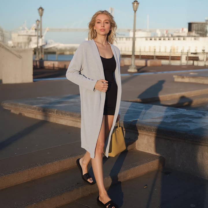 Ro & De Long Duster Cardigan for engroshandel hos Robin K