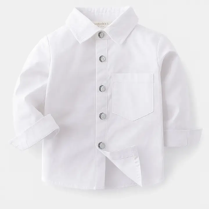 Fennco Styles - Wholesale Button Down Shirt - Kids - Baby Toddler Button-Down Shirt 11