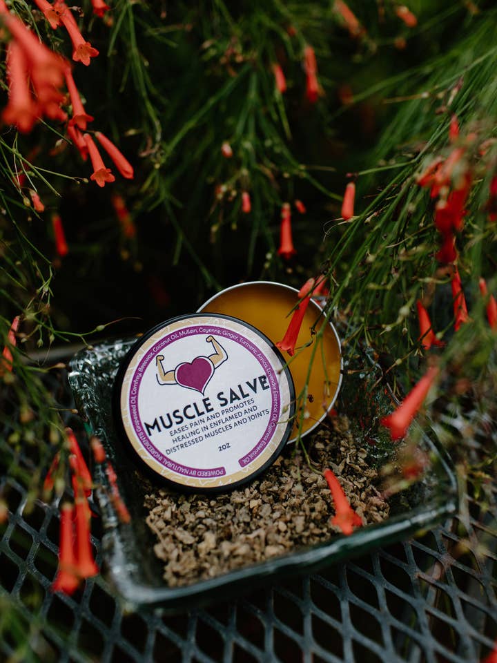 Muscle Salve pour la vente par White Dove Apothecary