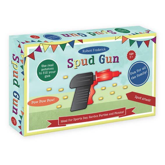 Robert Frederick Ltd - Wholesale Classic Toy - Kids - Spud Gun - Fun Day Games