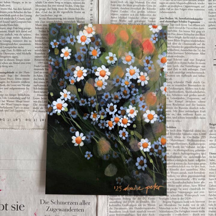 Impression de Bellis perennis (fraction) pour la vente par denaisx