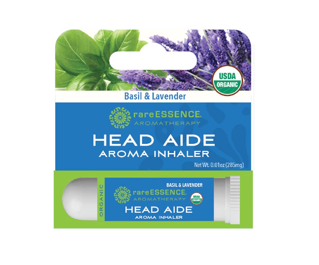 rareESSENCE - Wholesale Aromatherapy Inhaler - Head Aide Inhaler - 285 mg/.01 oz - Organic